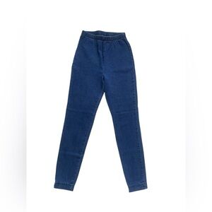 Route 66 Blue Denim Skinny Jeans Leggings M